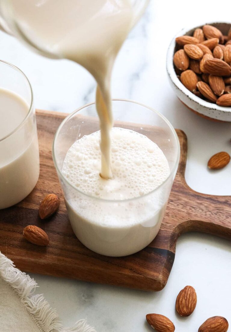 Almond milk recipe image