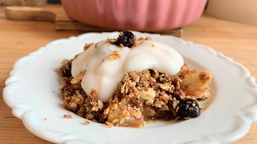 Peach Crumble recipe image
